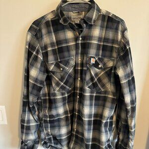 Mens Carhartt Dress Shirt- Medium